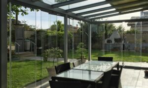 garden design di una veranda