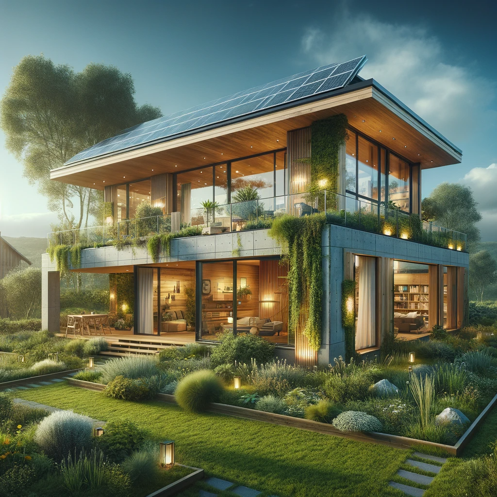 Casa ecosostenibile realizzata con la bioedilizia