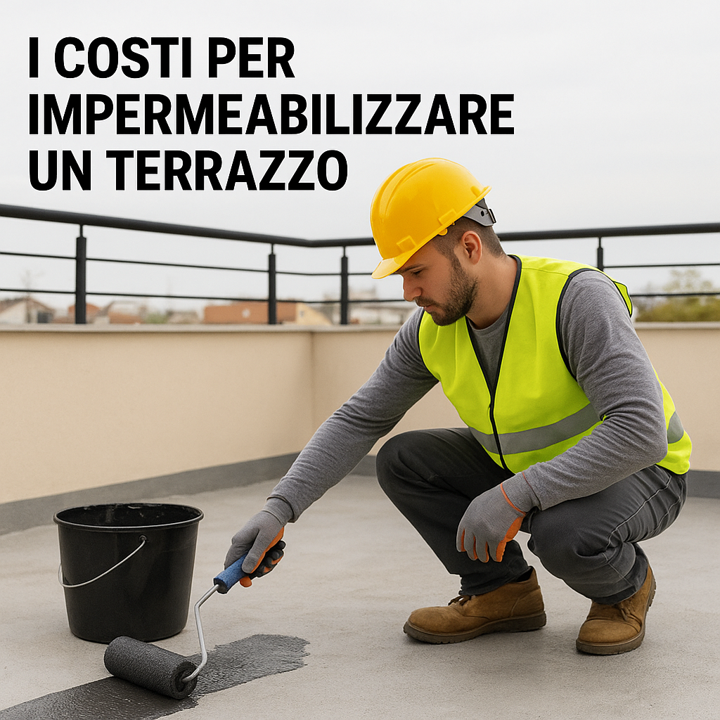 Quali sono i costi per l'mpermeabilizzazione del terrazzo?
