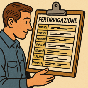 programma di fertirrigazione