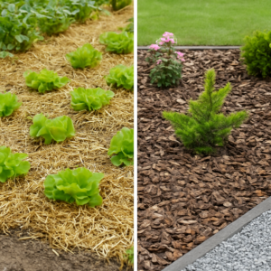 orto e giardino pacciamatura differenze