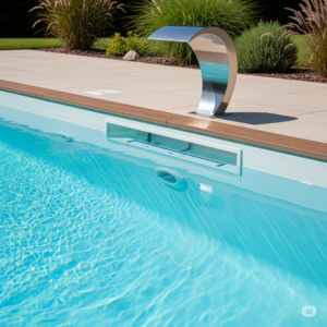 piscina con skimmer