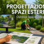 Progettazione di un giardino moderno